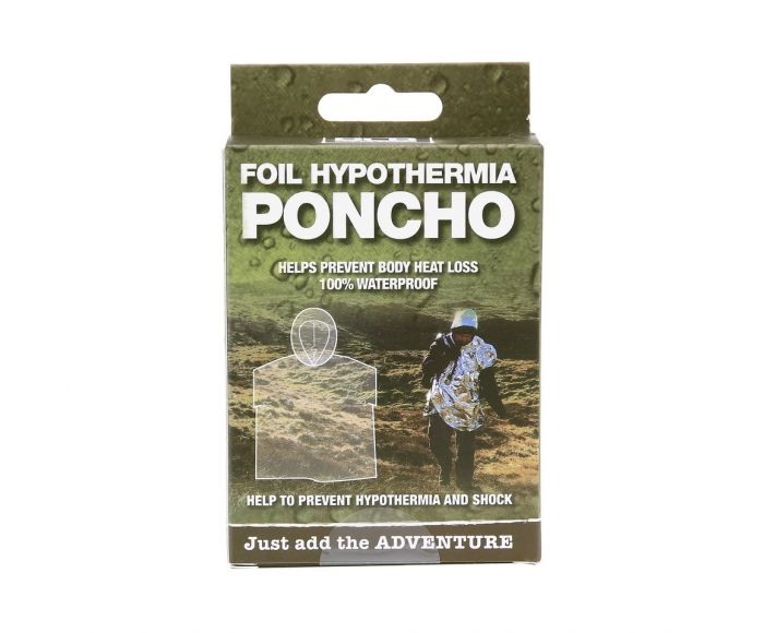 Poncho d'urgence Hypothermie