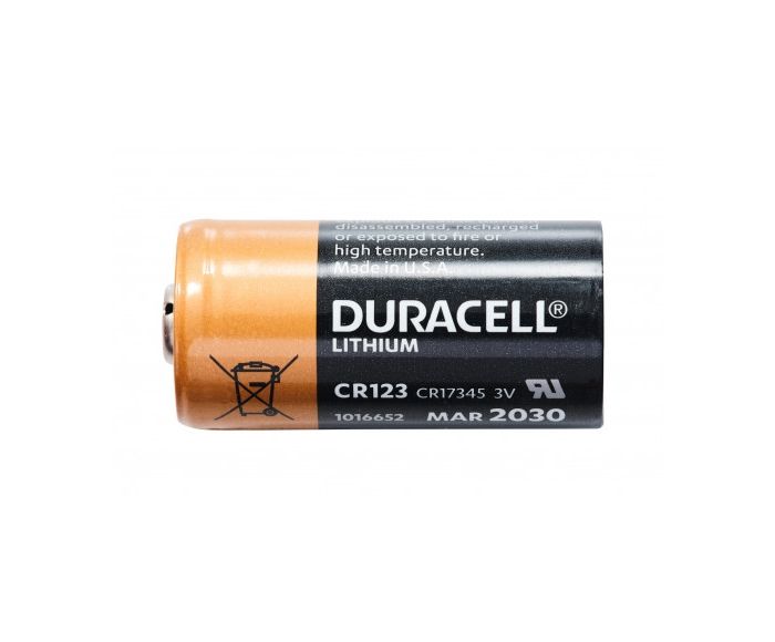 Pile Duracell CR123A