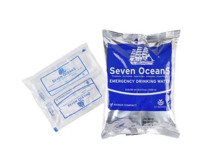 Ration d'eau potable Seven Oceans 500 mL